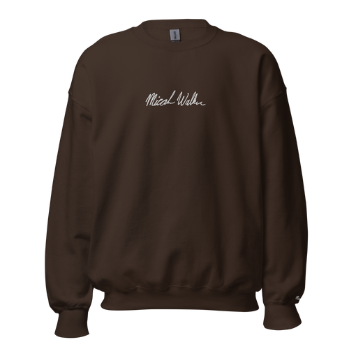 Micah Walker Signature Embroidered Sweatshirt