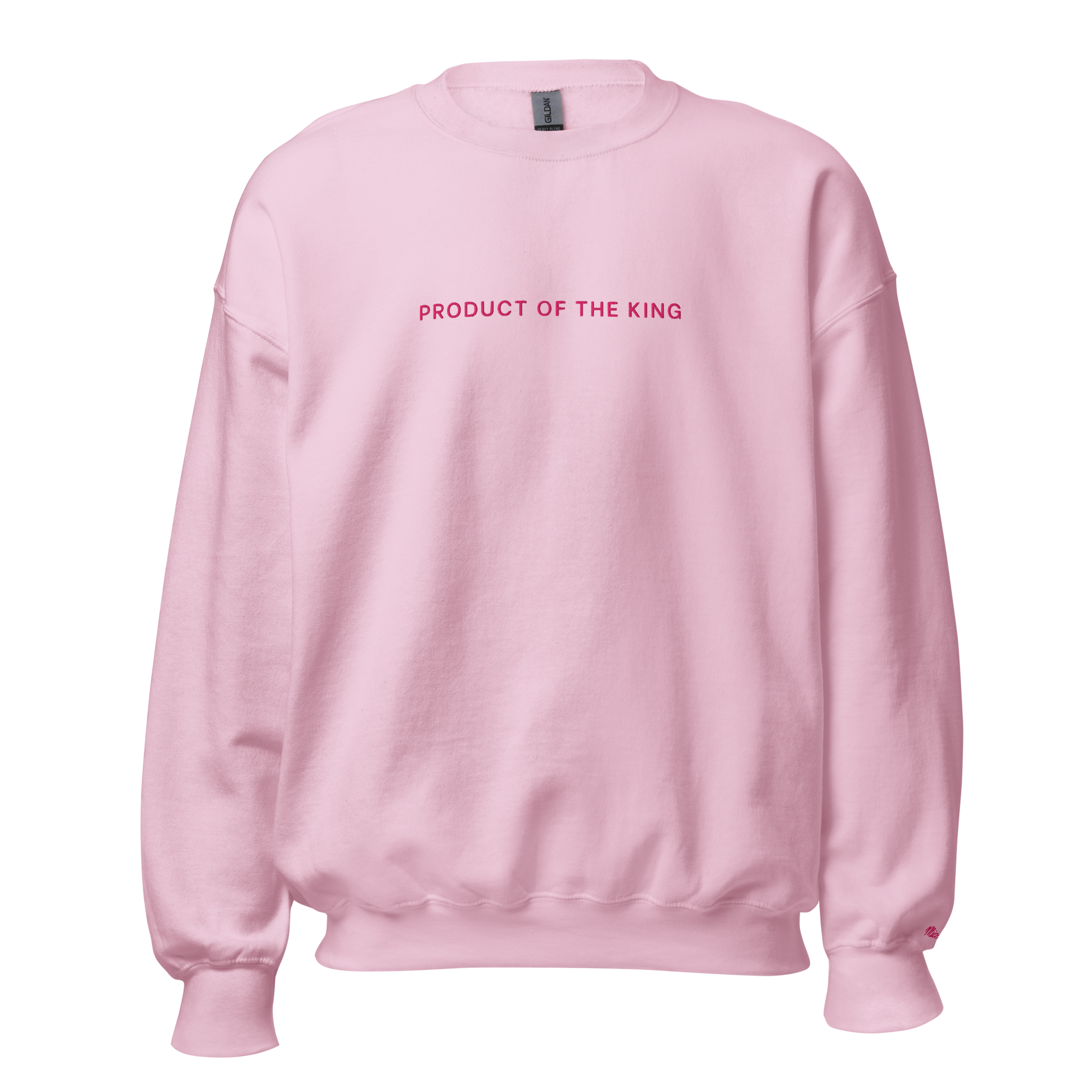 Product of the King Embroidered Sweatshirt