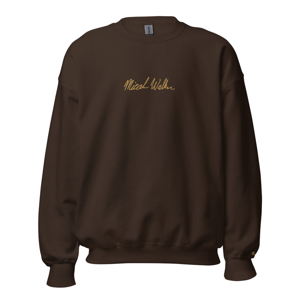 Micah Walker Signature Embroidered Sweatshirt