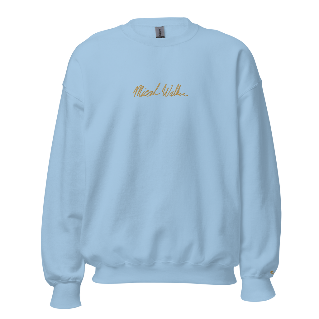 Micah Walker Signature Embroidered Sweatshirt