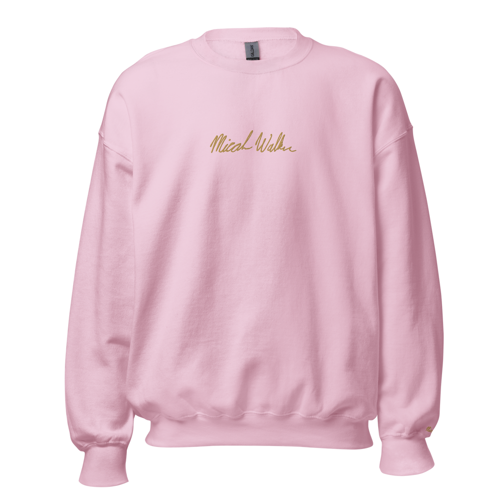 Micah Walker Signature Embroidered Sweatshirt