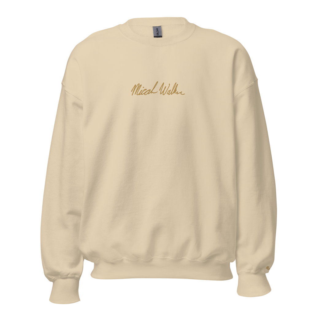 Micah Walker Signature Embroidered Sweatshirt