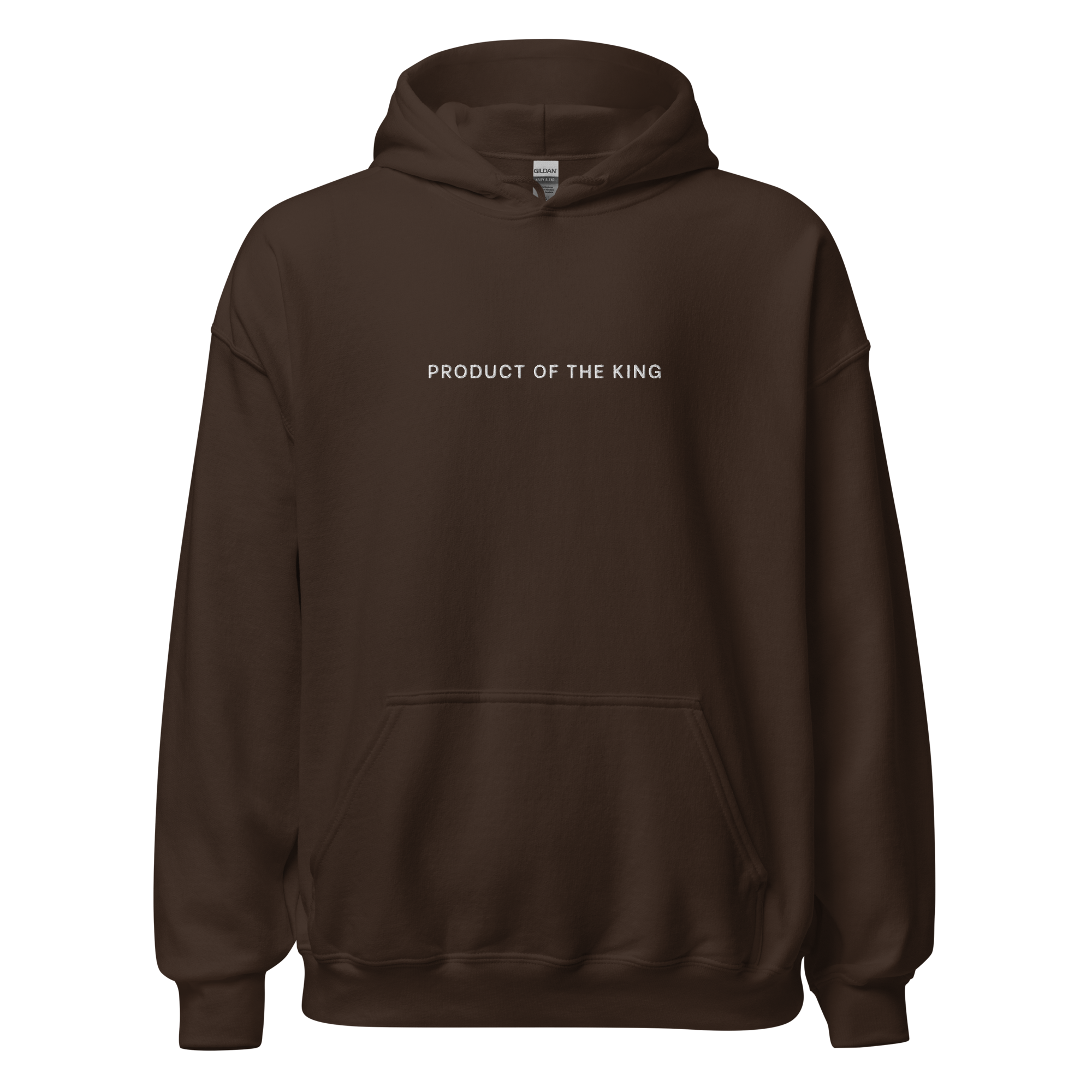 Product of the King Embroidered Hoodie