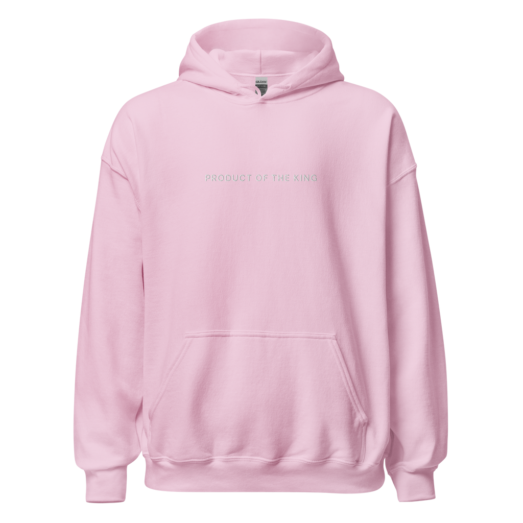 Product of the King Embroidered Hoodie